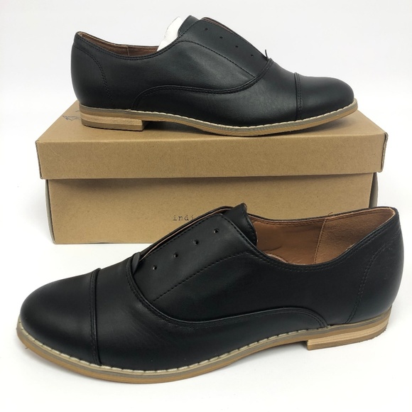 indigo rd black flats